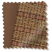 Eco Cedro Libano & Nocciola Roll Up Woven Wood Immagine campione