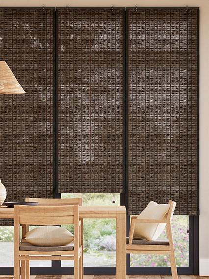Eco Noce Lara & Ghianda  Roll Up Woven Wood anteprima immagine