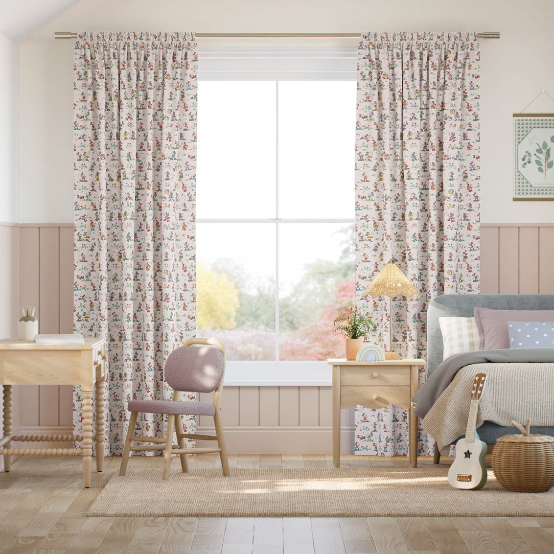 Tendaggi Topolino & Minnie Blush