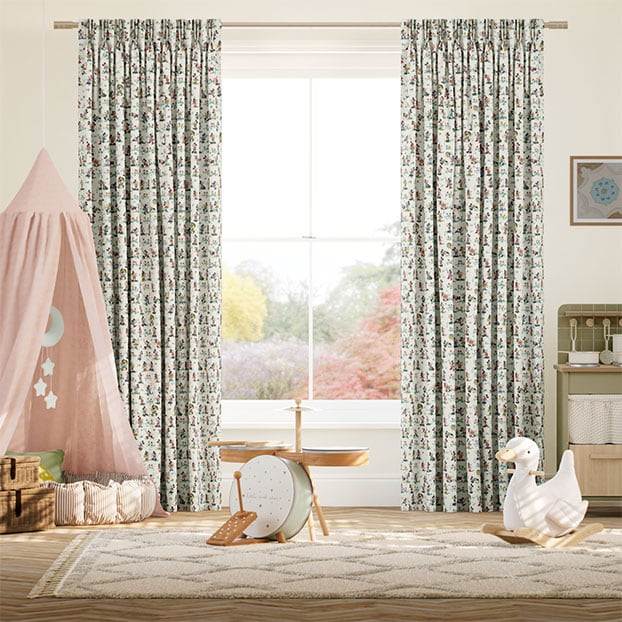 Topolino & Minnie Naturale Tendaggi anteprima immagine