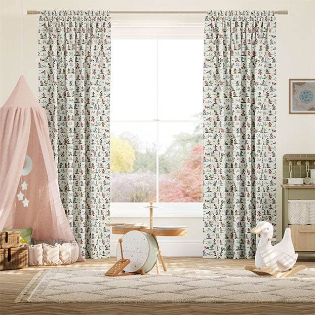 Topolino & Minnie Naturale Tendaggi anteprima immagine