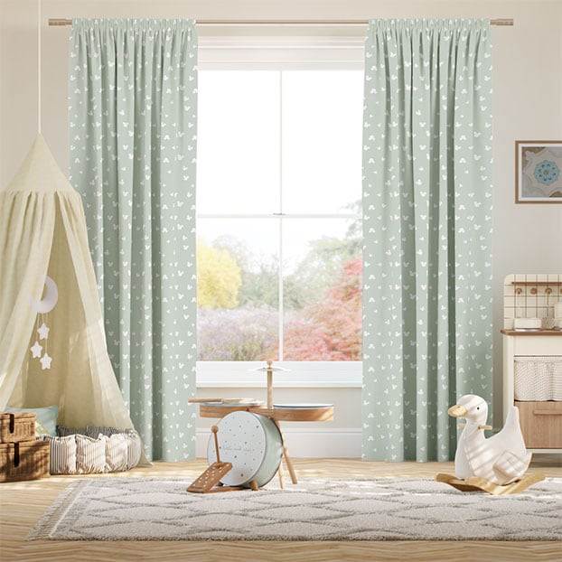 Topolino Icons Verde Menta Tendaggi anteprima immagine