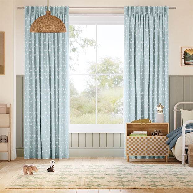 Topolino Icons Azzurro Cielo Tendaggi anteprima immagine