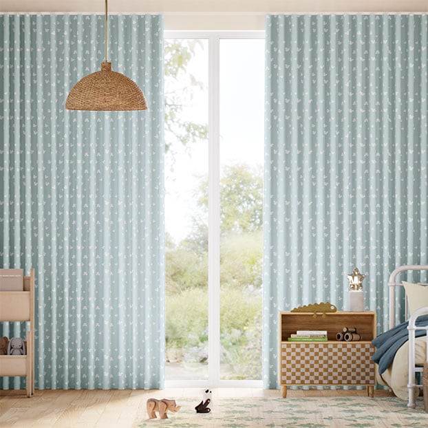 Topolino Icons Azzurro Cielo Tendaggi anteprima immagine