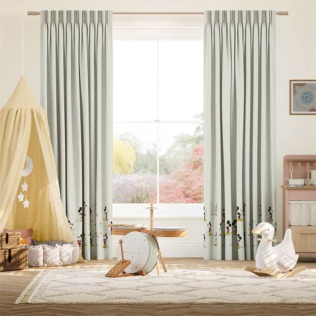 Topolino Grigio Tortora Tendaggi anteprima immagine