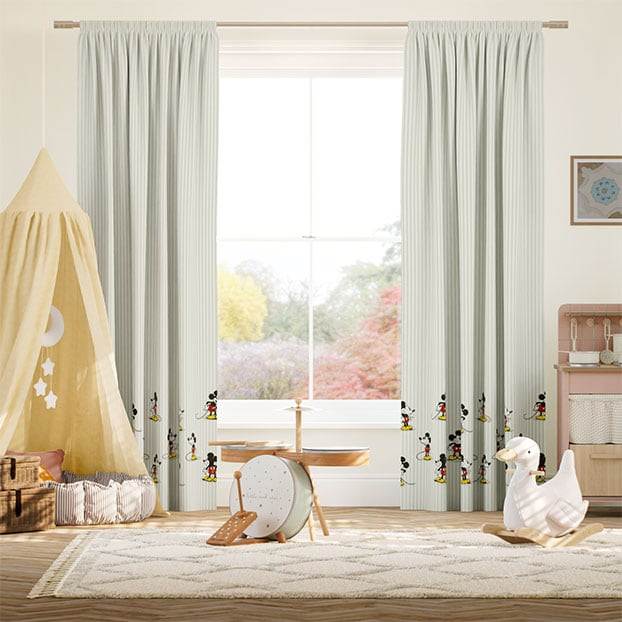 Topolino Grigio Tortora Tendaggi anteprima immagine