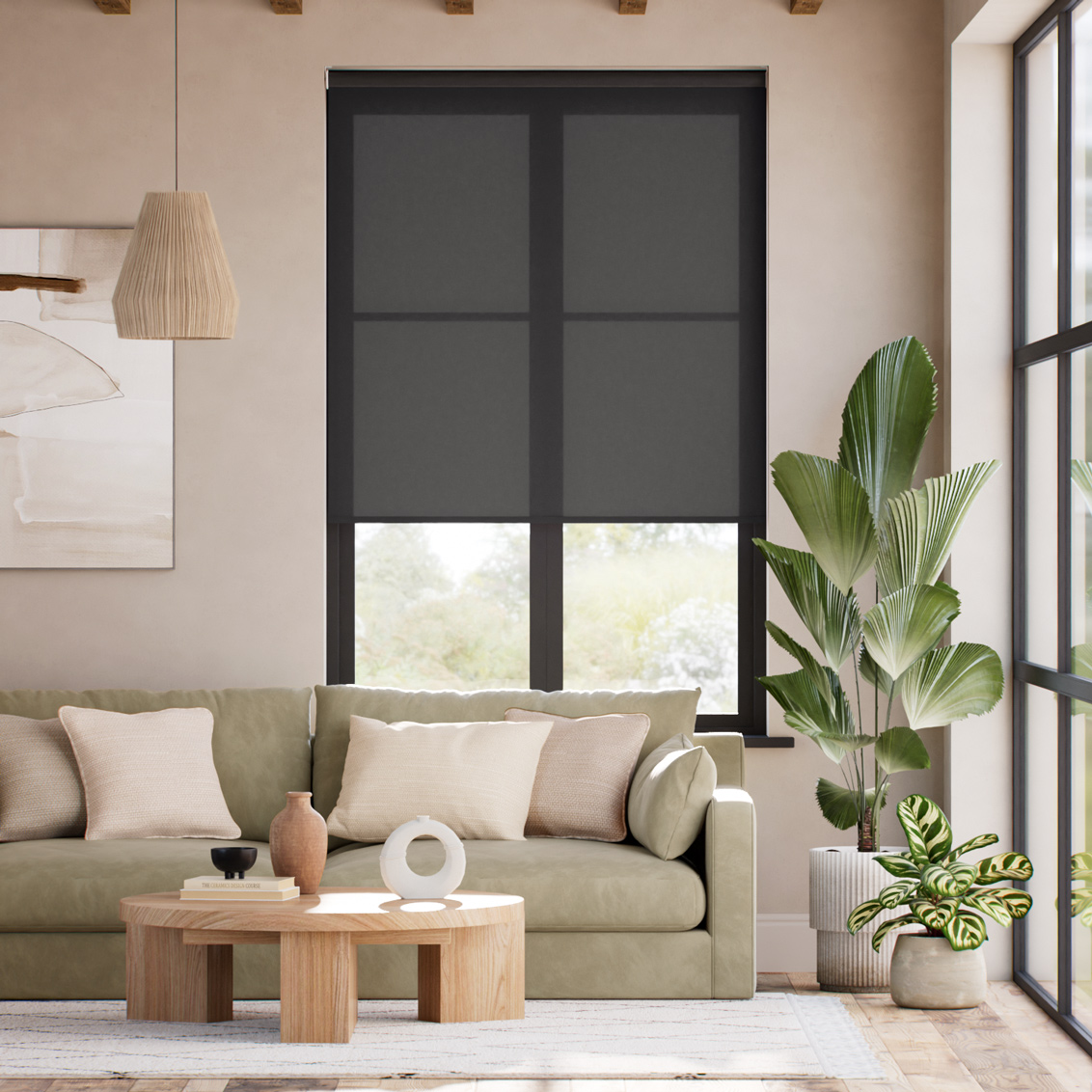 Roller Blind Milano Nero