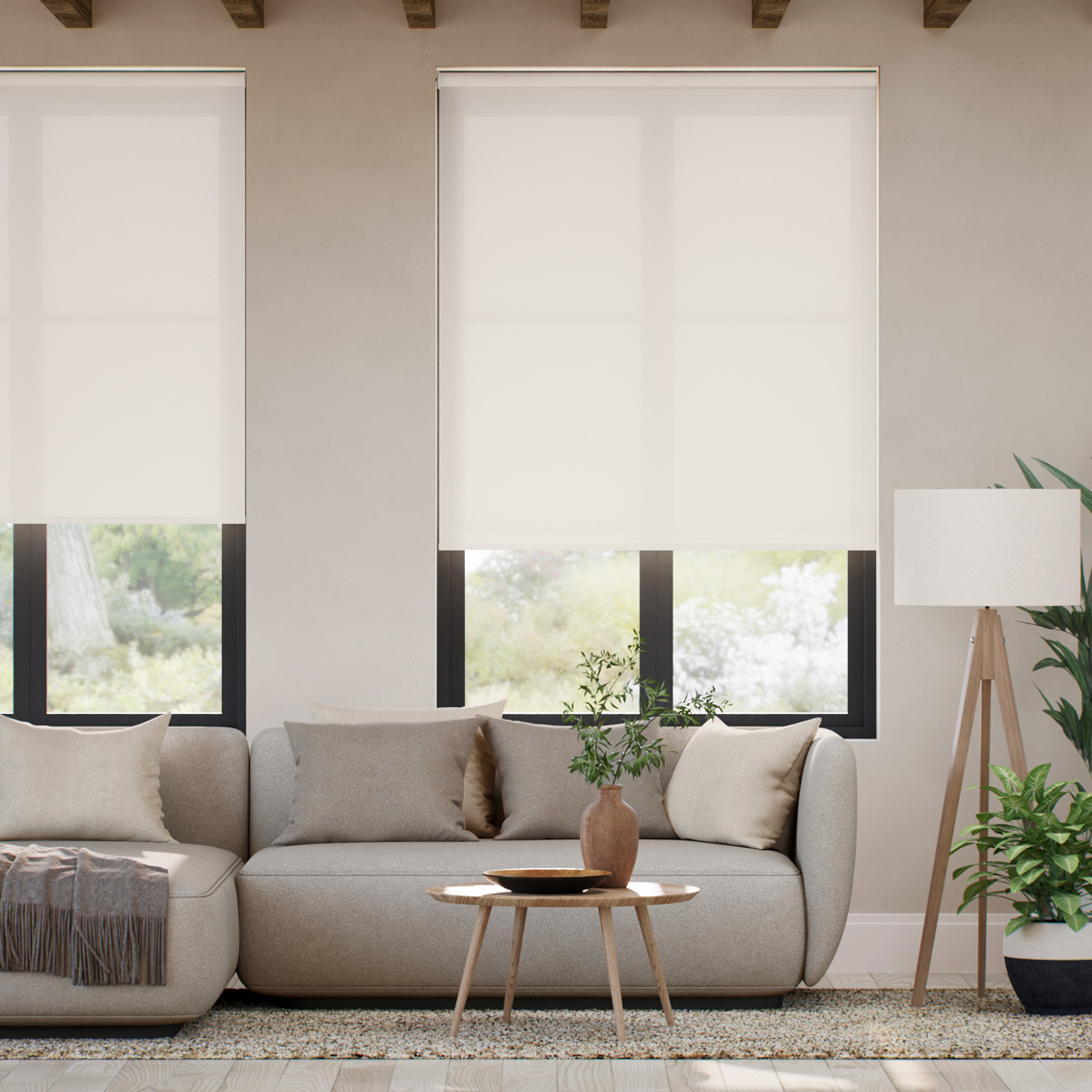 Roller Blind Milano Bianco Sporco 