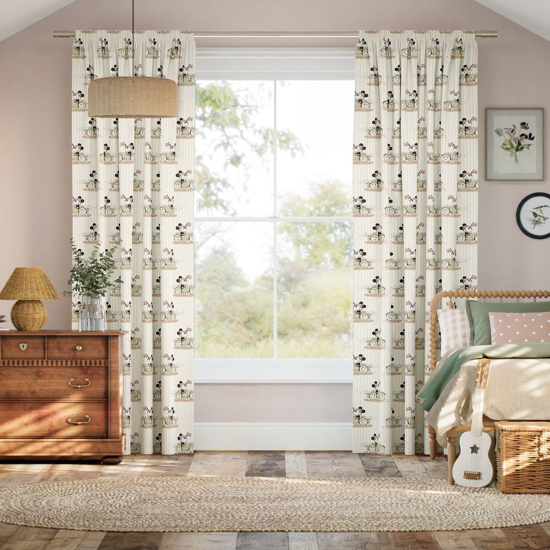 Tendaggi Minnie Mouse Naturale