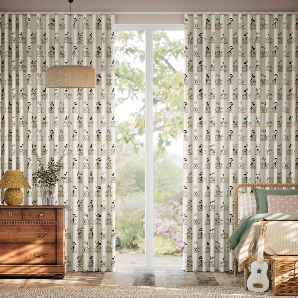 Tendaggi Minnie Mouse Naturale
