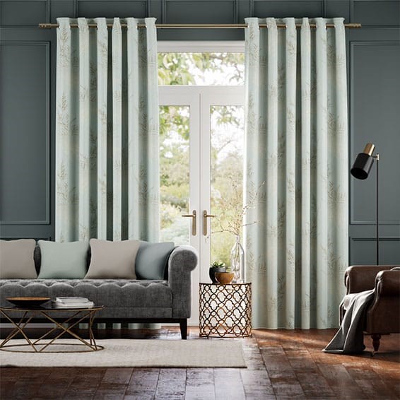 Tendaggi Pampas Blu Pastello