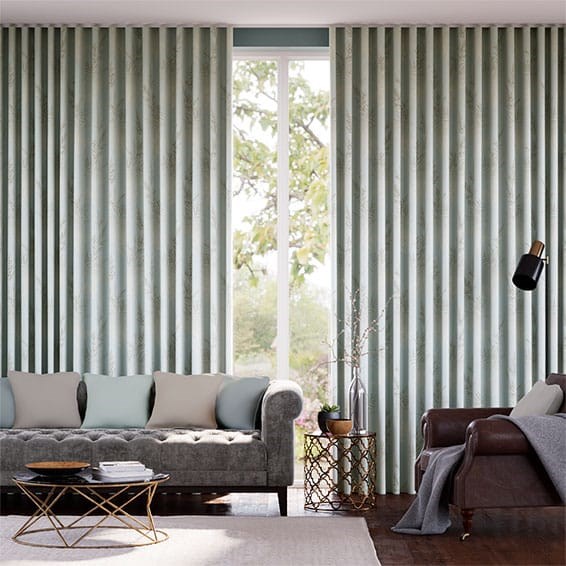 Tendaggi Pampas Blu Pastello