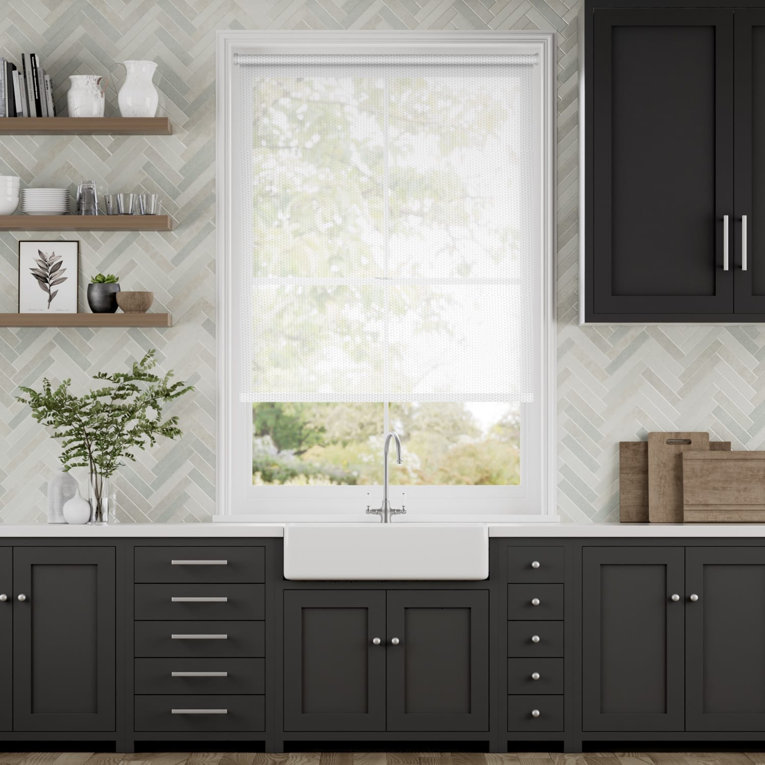 Tenda a rullo Oculus Bianco Puro