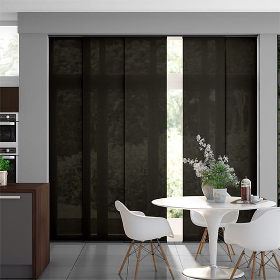 Tenda a pannello Oculus Nero Intenso