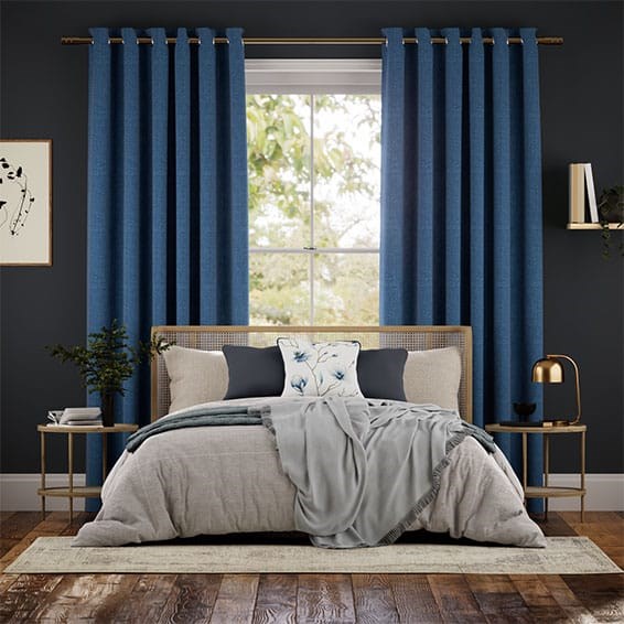 Tendaggi Lino Rivage Blu Denim