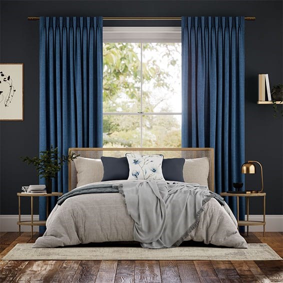 Tendaggi Lino Rivage Blu Denim