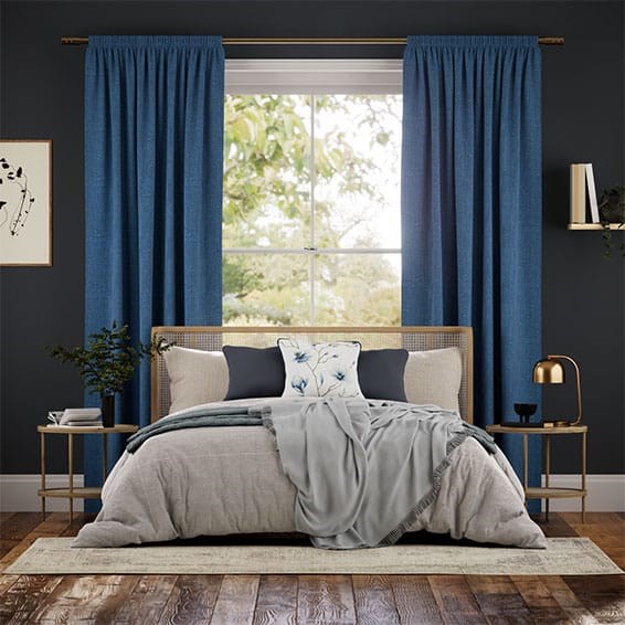 Tendaggi Lino Rivage Blu Denim