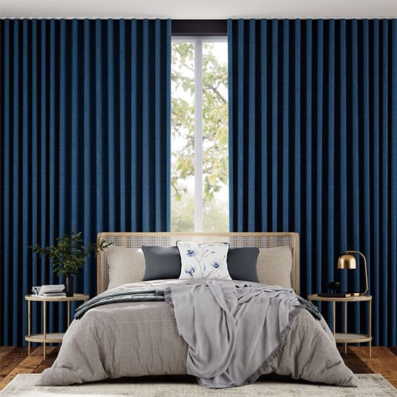Tendaggi Lino Rivage Blu Denim