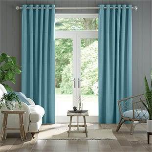 Lino Rivage Vintage Blu Tendaggi anteprima immagine