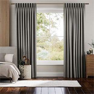 Lino Rivage Grigio Naturale Tendaggi anteprima immagine