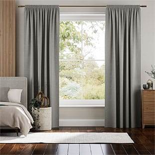 Lino Rivage Grigio Naturale Tendaggi anteprima immagine