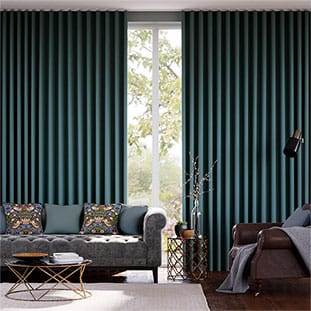 Lino Rivage Blu Golfo Tendaggi anteprima immagine
