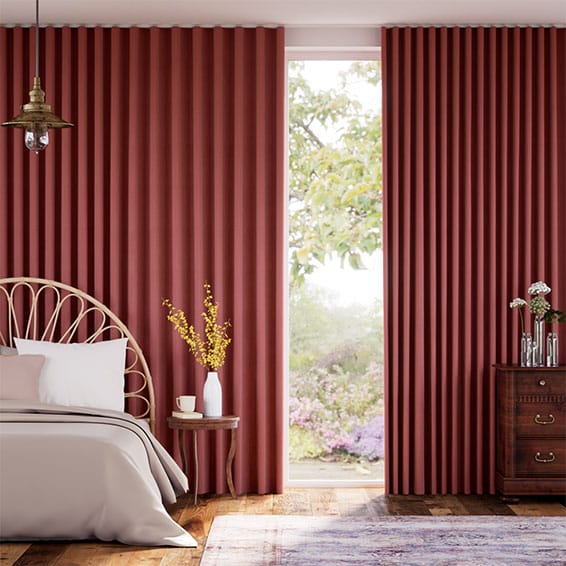 Tendaggi Lino Rivage Rosa Rouge