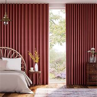 Lino Rivage Rosa Rouge Tendaggi anteprima immagine