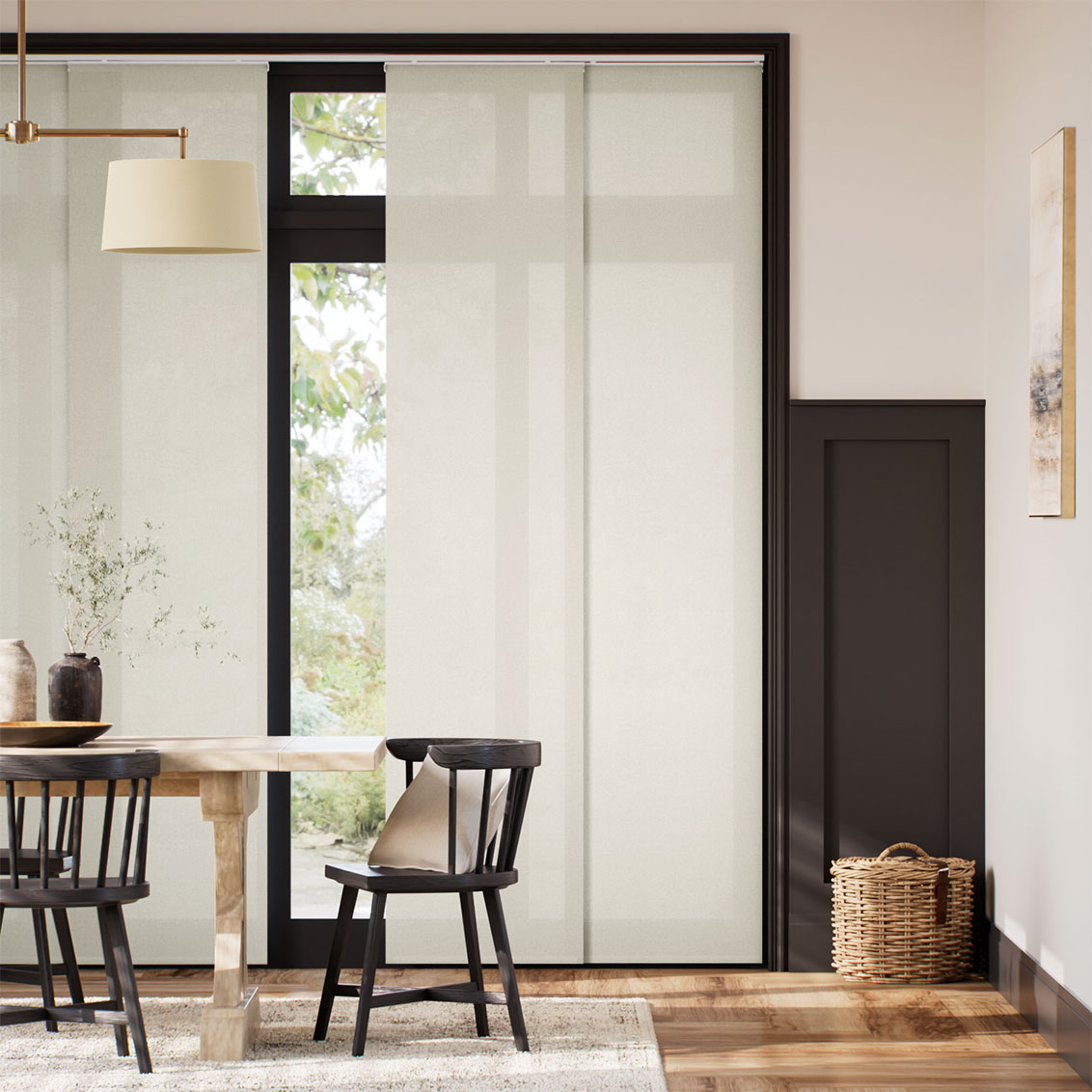 Tenda A Pannello  Lino Rivage Crema