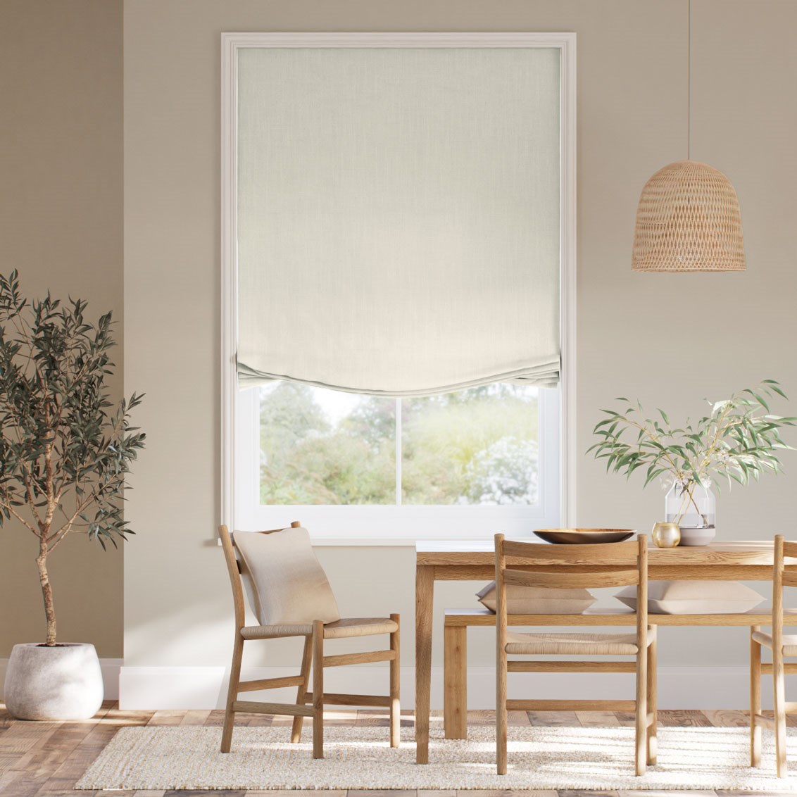 Tenda A Pacchetto  Lino Rivage Vintage Crema Morbida