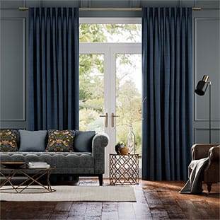 Lino Rivage Vintage Indaco Tendaggi anteprima immagine