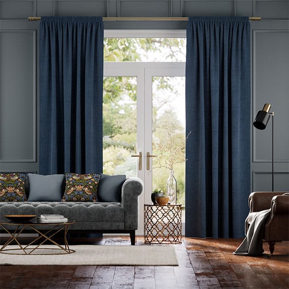 Tendaggi Lino Rivage Vintage Indaco