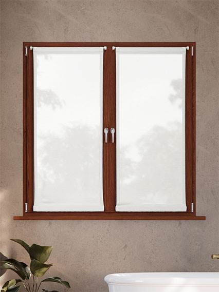 Voile Paradiso Cristallo  Cafe Curtain anteprima immagine