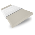 Grigio Sabbia & Bianco Veneziane in legno  Immagine campione