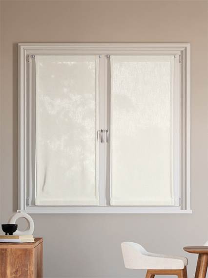 Assisi Crema Cafe Curtain anteprima immagine