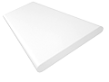 Veneziana effetto legno PVC Bianco Immacolato - Lamelle 64mm immagine del campione 