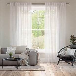 Voile Shade Bianco Artico Tendaggi anteprima immagine