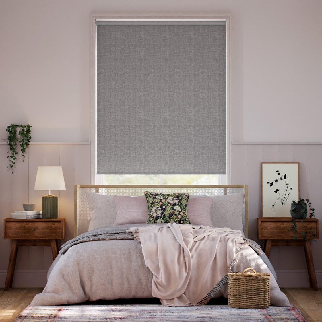 Tenda A Rullo Selene Oscurante Grafite