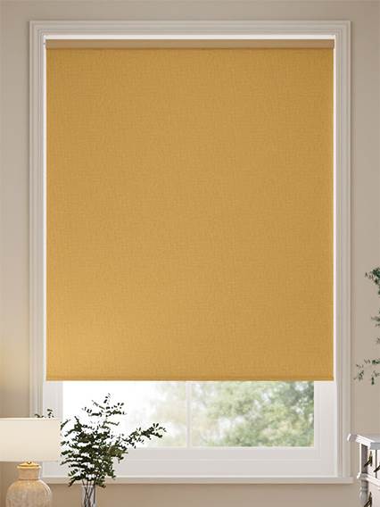 Selene Oscurante Ocra Tende a rullo anteprima immagine
