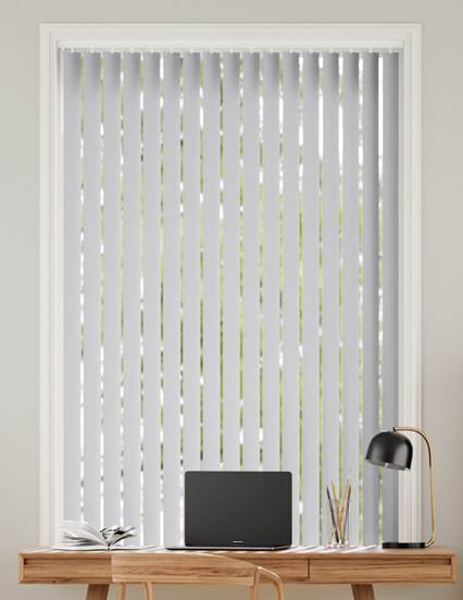 Siviglia Oscurante Grigio Pallido Vertical Blind anteprima immagine
