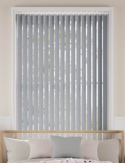 Siviglia Oscurante Grigio Blu Vertical Blind anteprima immagine