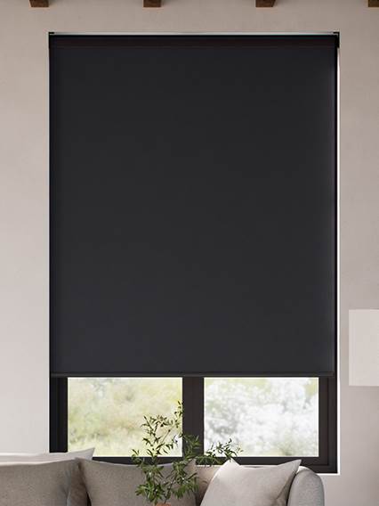 Siviglia Premium Oscurante Grigio Pietra Tende a rullo anteprima immagine