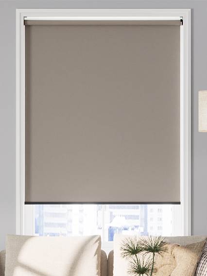 Siviglia Premium Oscurante Taupe Tende a rullo anteprima immagine