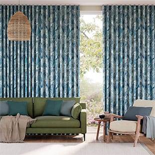 Palme Lino Blu Tendaggi anteprima immagine