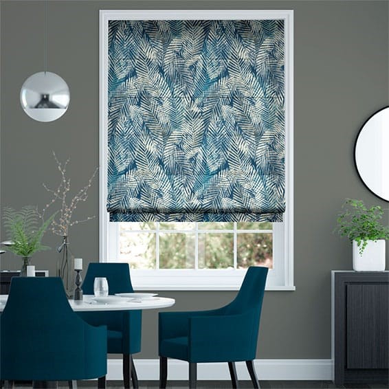 Tenda a pacchetto Palme Lino Blu