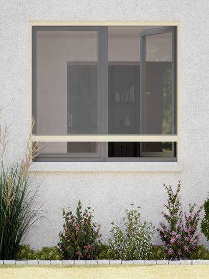 Scirocco Avorio Opaco Zanzariere anteprima immagine