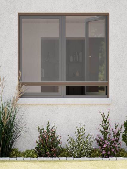 Scirocco Bronzo Verniciato  Zanzariere anteprima immagine