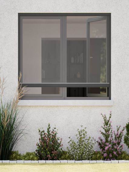 Scirocco Grigio Opaco  Zanzariere anteprima immagine