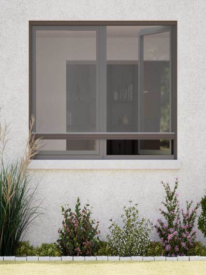 Scirocco Marrone Opaco Zanzariere anteprima immagine