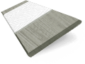 PVC Frassino Smoke e Gesso Veneziane in legno  Immagine campione
